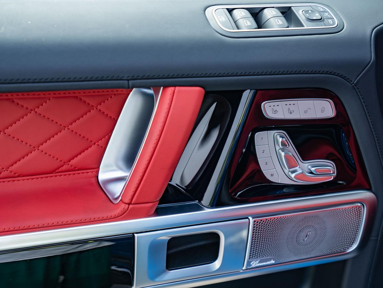 进口奔驰 奔驰G级AMG 南海蓝/红色 2022款 4.0T 欧规版