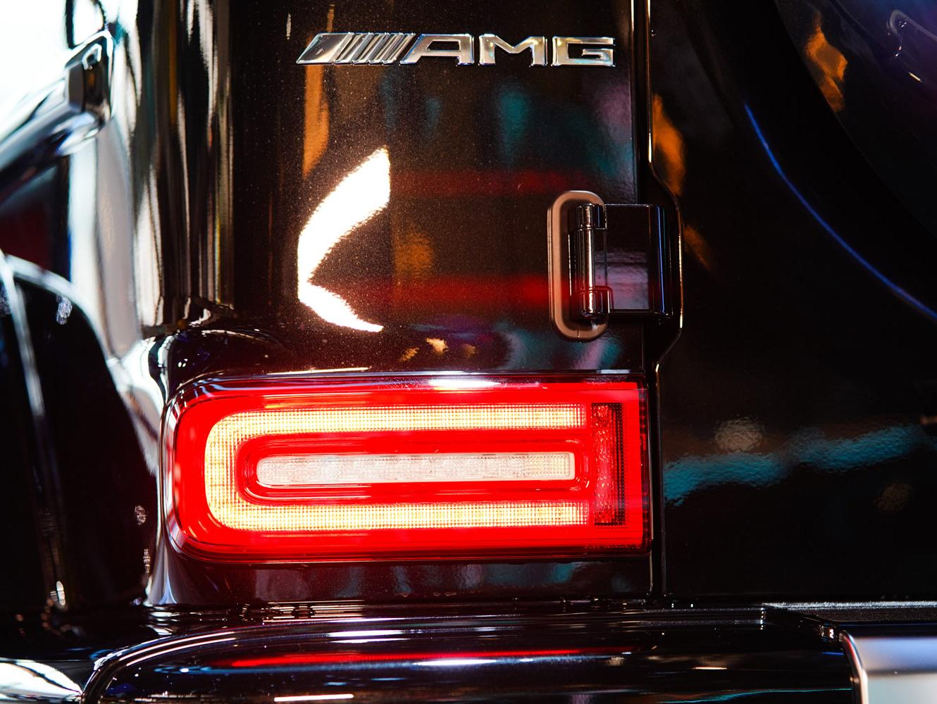 二手奔驰 奔驰G级AMG 黑色/红色 2020款 AMG G 63