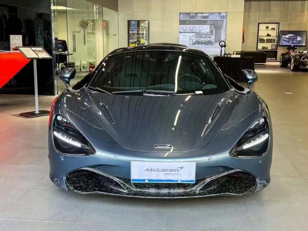 二手迈凯伦 720S 沙罗兰灰/alcantara炭黑 2018款 4.0T Coupe