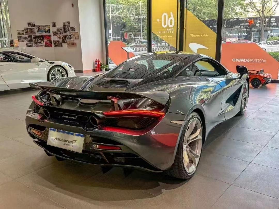 二手迈凯伦 720S 沙罗兰灰/alcantara炭黑 2018款 4.0T Coupe