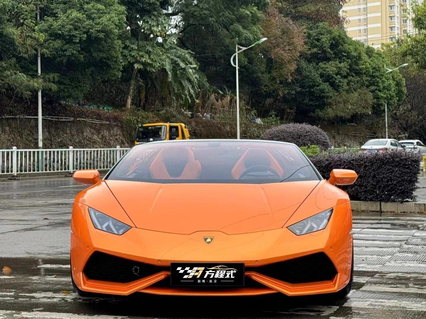 二手兰博基尼 Huracán 橙色/橙色 2017款 Huracán RWD Spyder