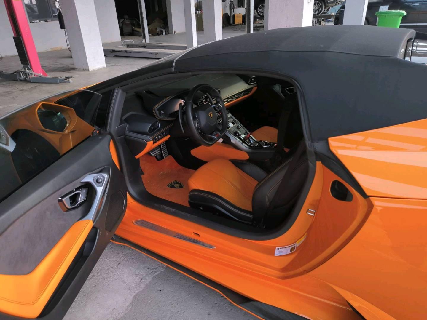 二手兰博基尼 Huracán 橙色/橙色 2017款 Huracán RWD Spyder