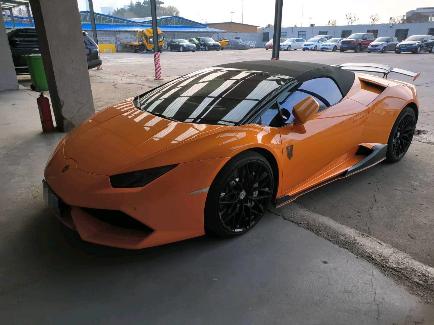 二手兰博基尼 Huracán 橙色/橙色 2017款 Huracán RWD Spyder