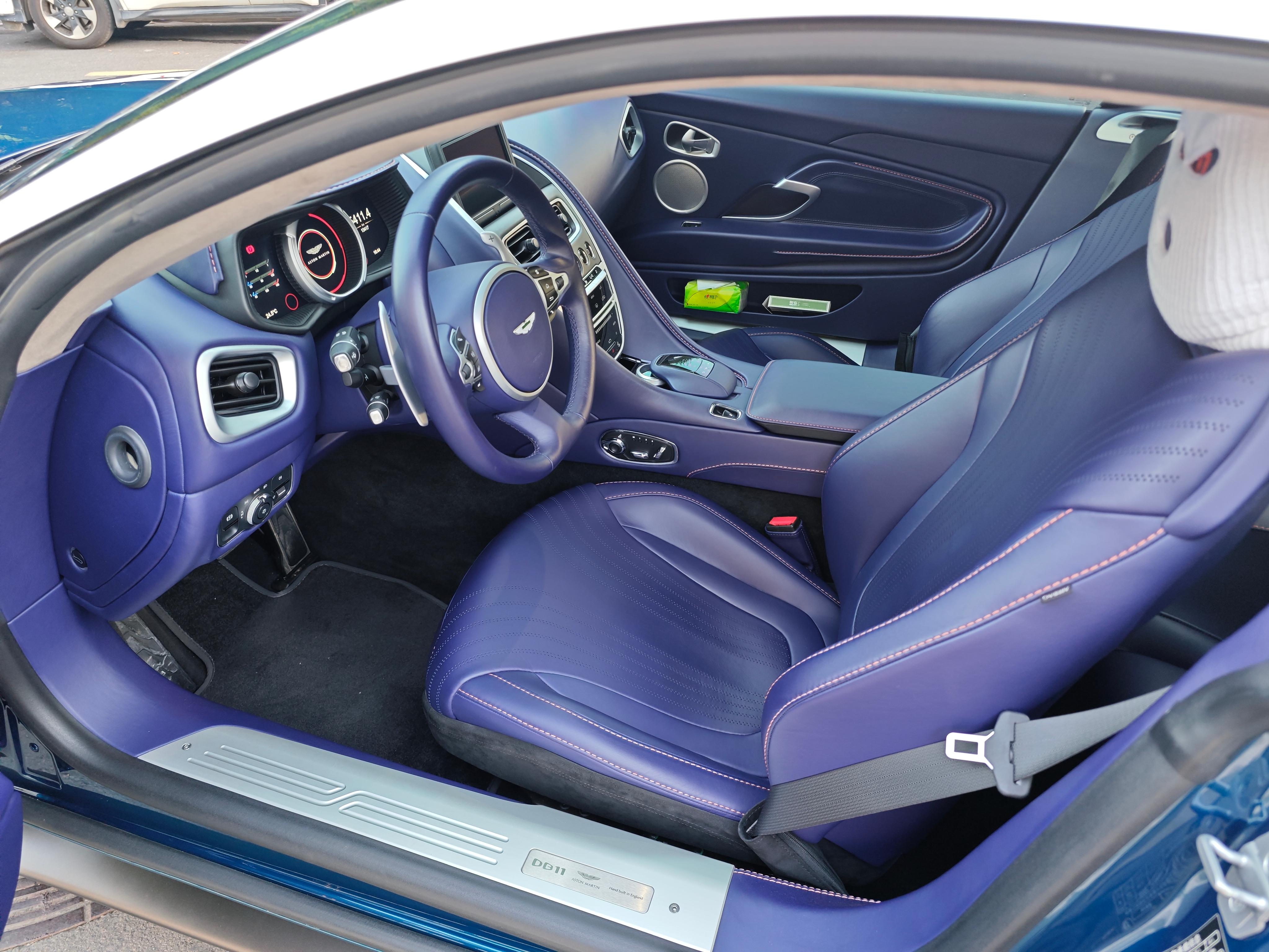 二手阿斯顿·马丁 DB11 中国蓝/蓝色 2020款 4.0T V8 Coupe