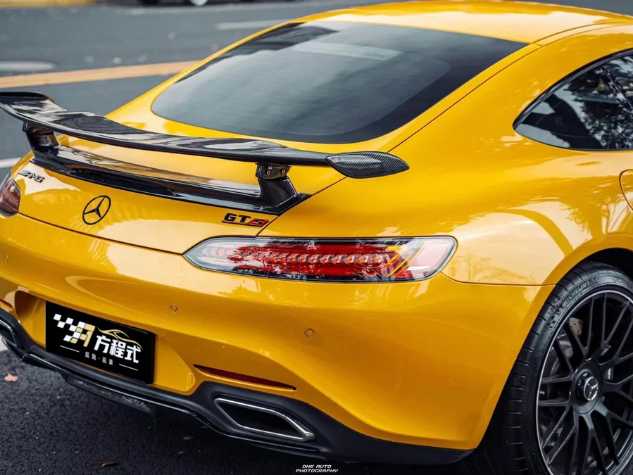 二手奔驰 AMG GT 流沙金/黑红 2016款