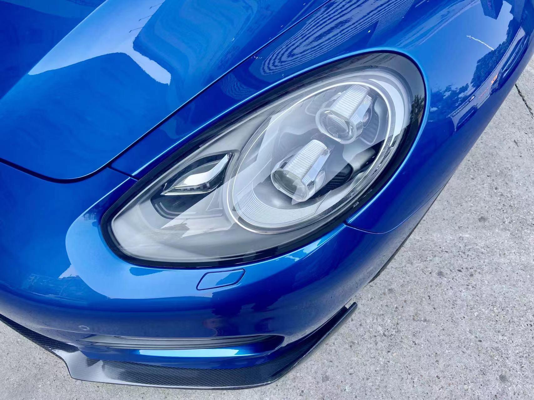 二手保时捷 Panamera 蓝色/棕色 2014款 Panamera 3.0T