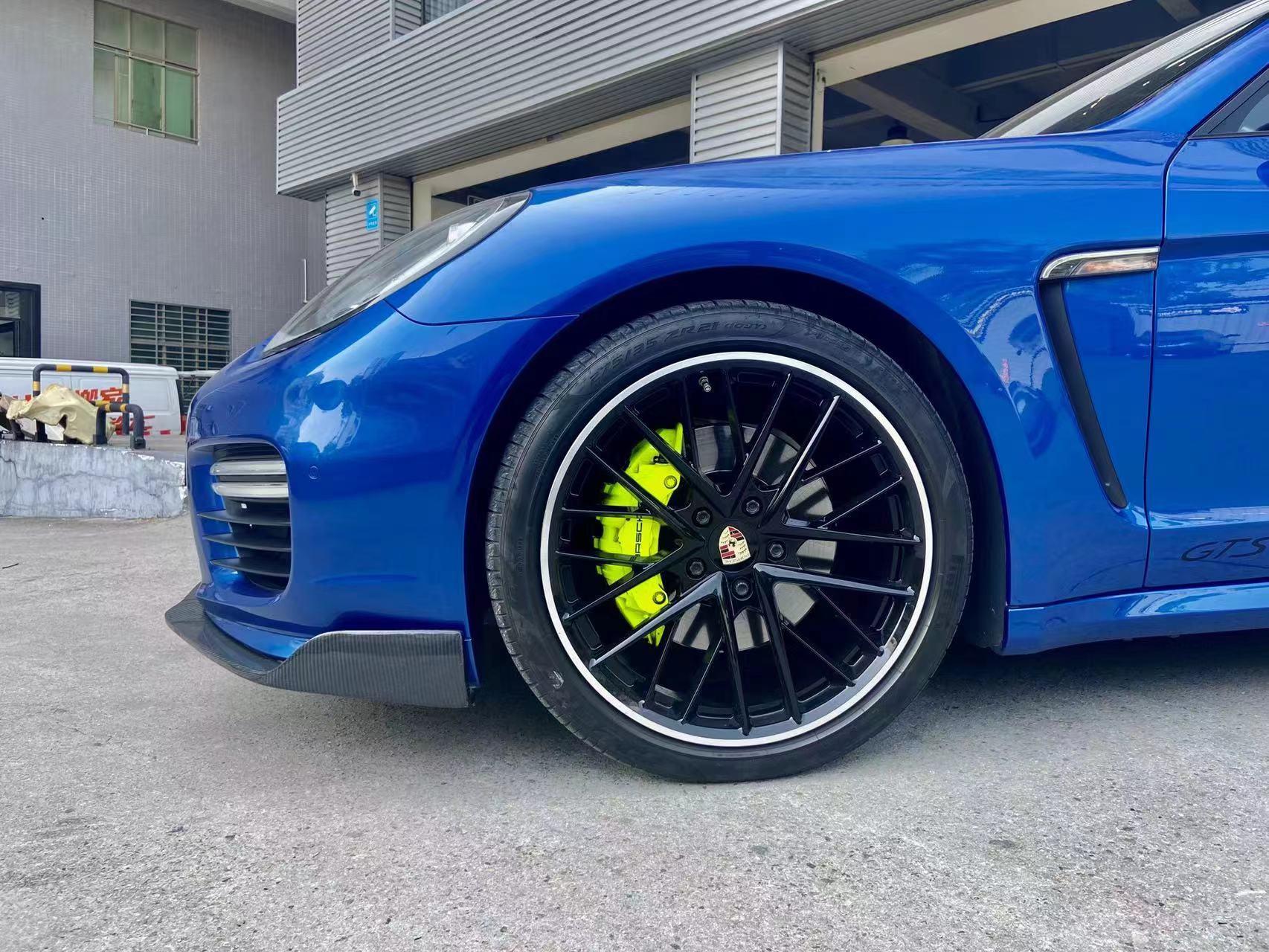 二手保时捷 Panamera 蓝色/棕色 2014款 Panamera 3.0T