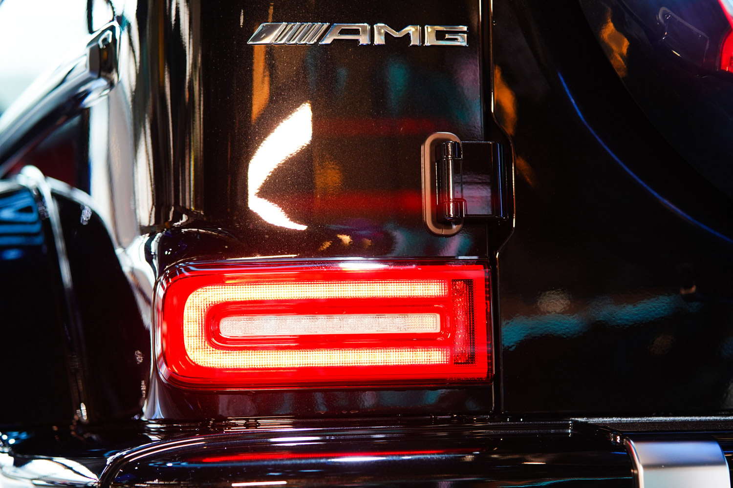 中规奔驰 奔驰G级AMG 黑色/红色 2020款 AMG G 63