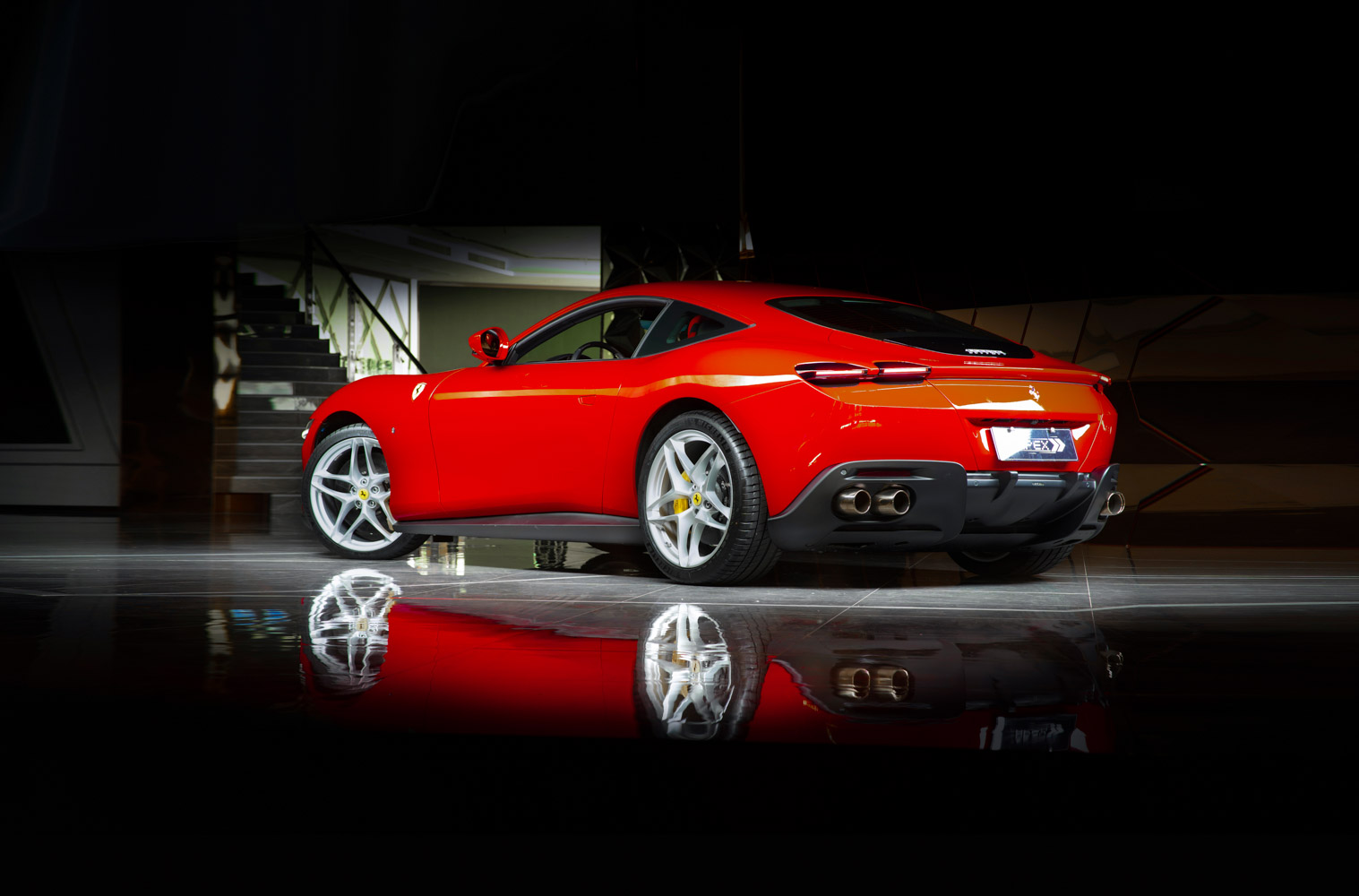 法拉利 Roma 红色/红色 2020款 3.9T V8