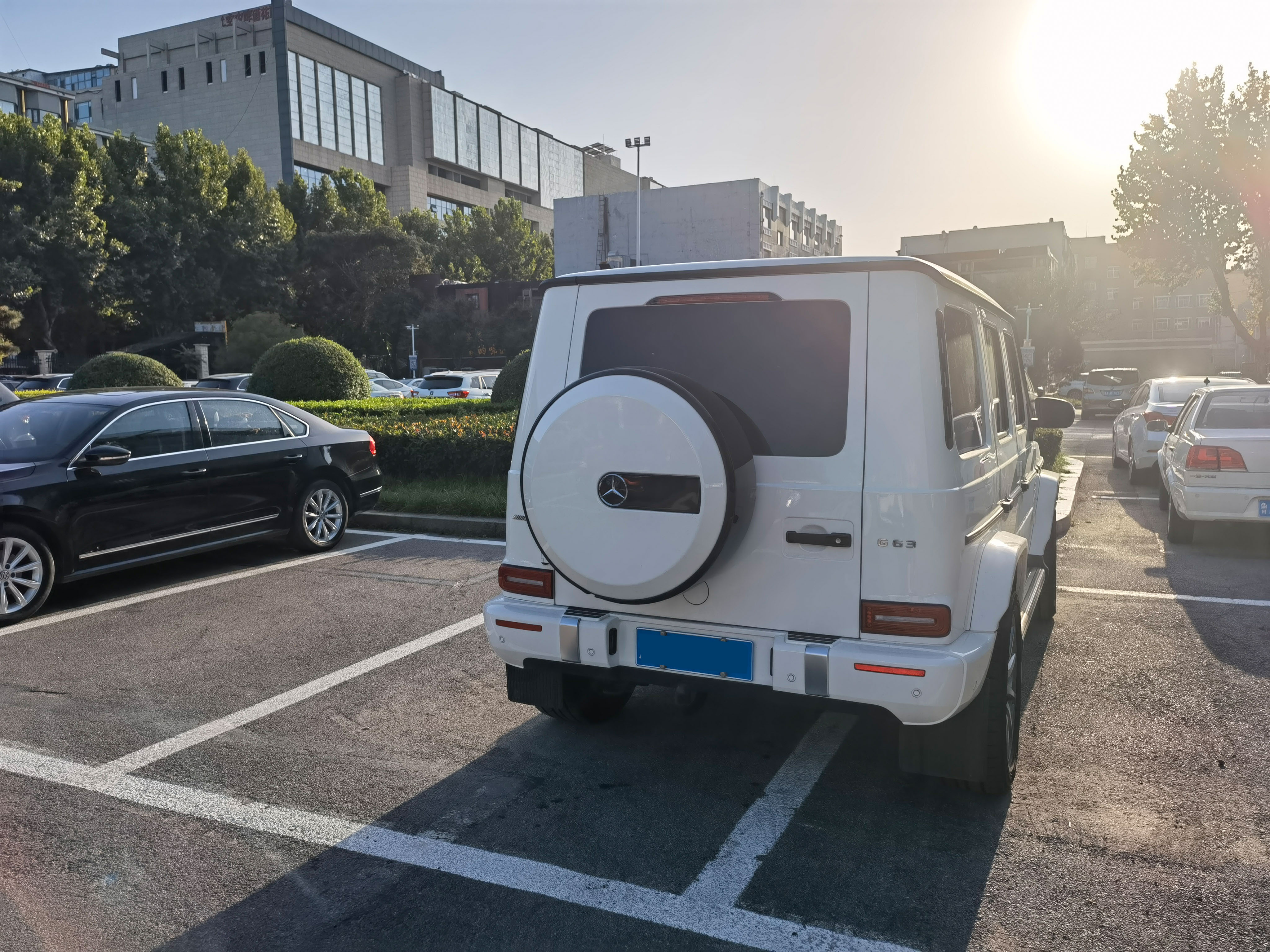 二手奔驰 奔驰G级AMG 白色/红色 2020款 AMG G 63