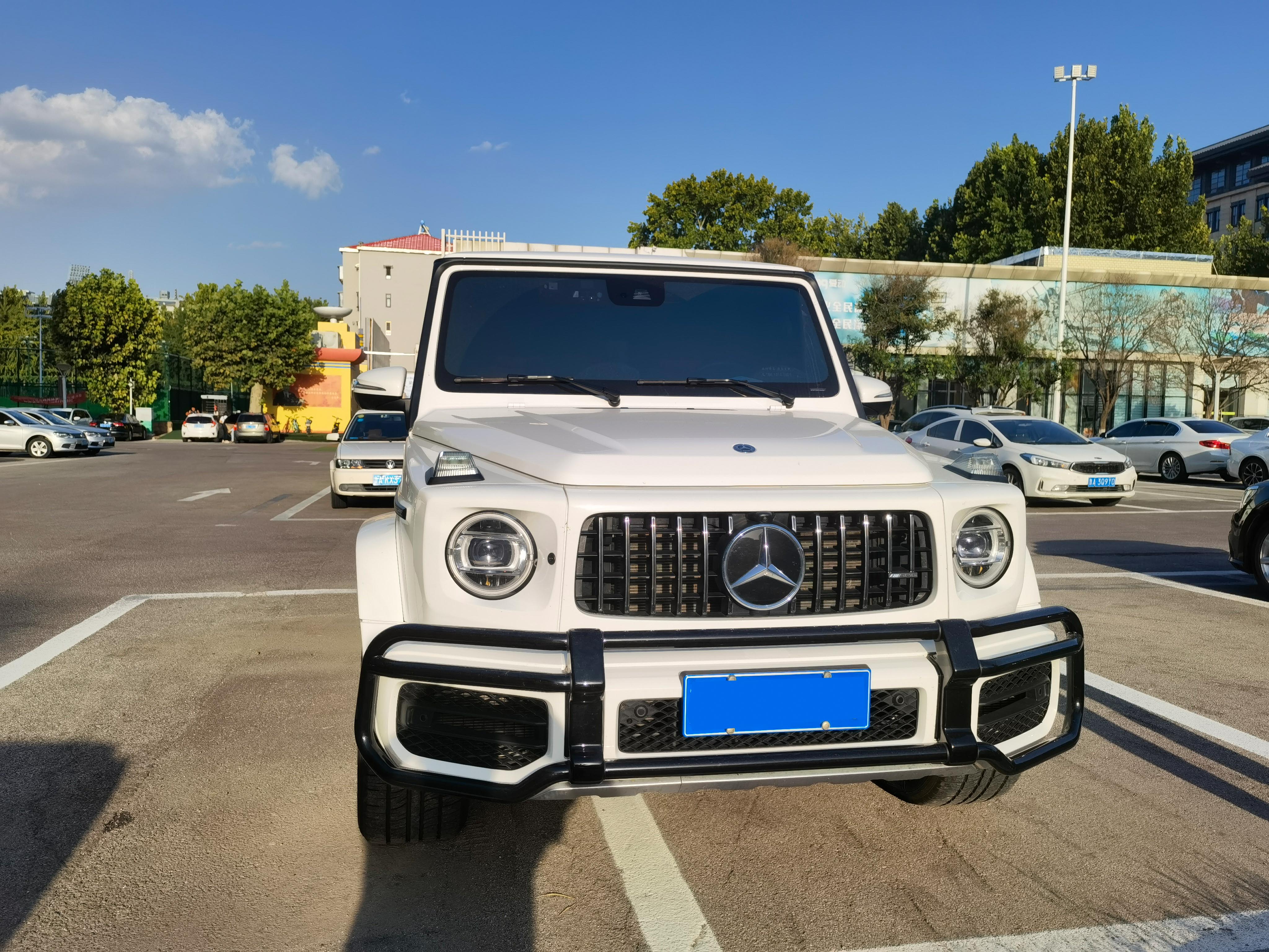 二手奔驰 奔驰G级AMG 白色/红色 2020款 AMG G 63