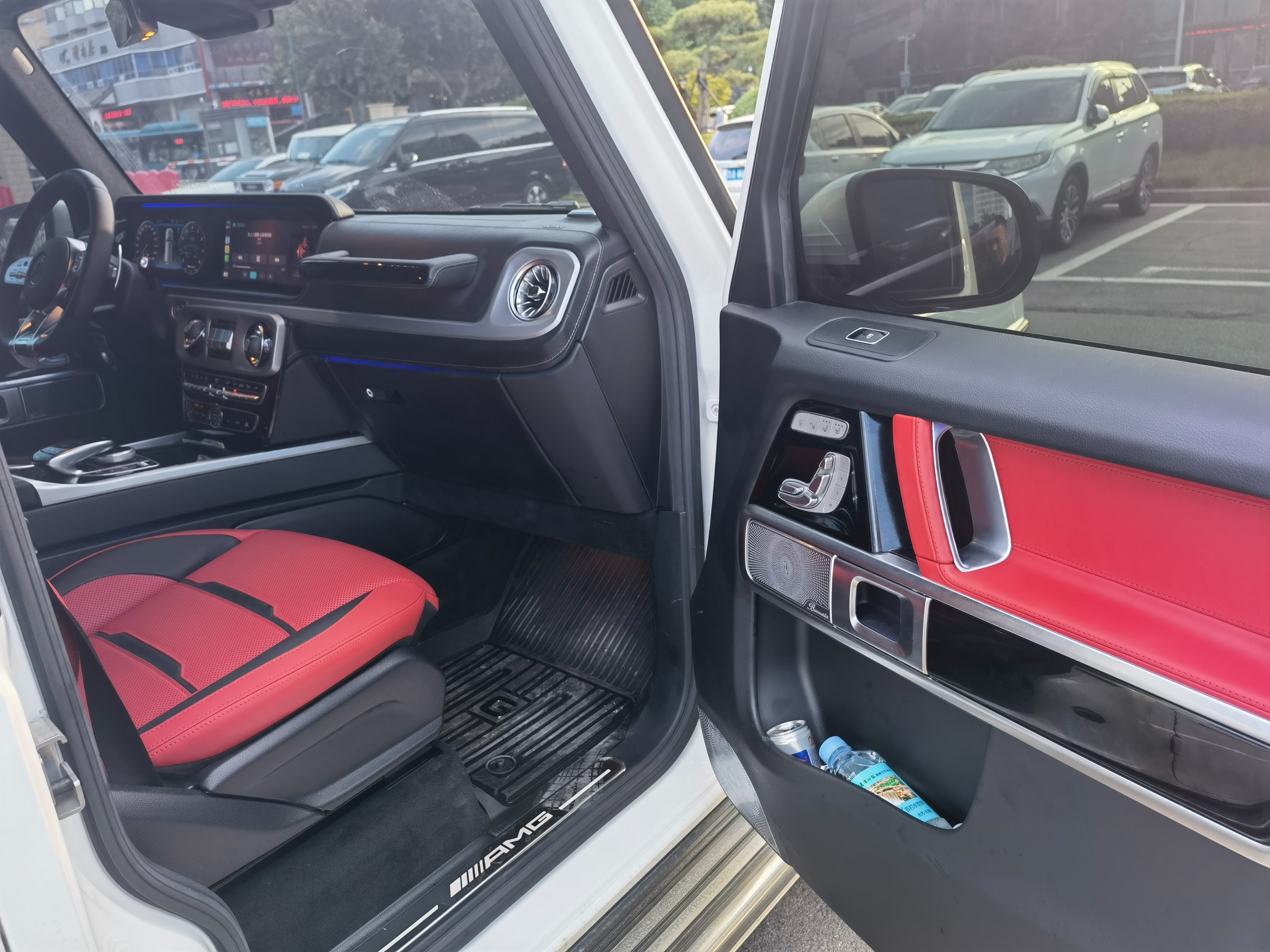 二手奔驰 奔驰G级AMG 白色/红色 2020款 AMG G 63