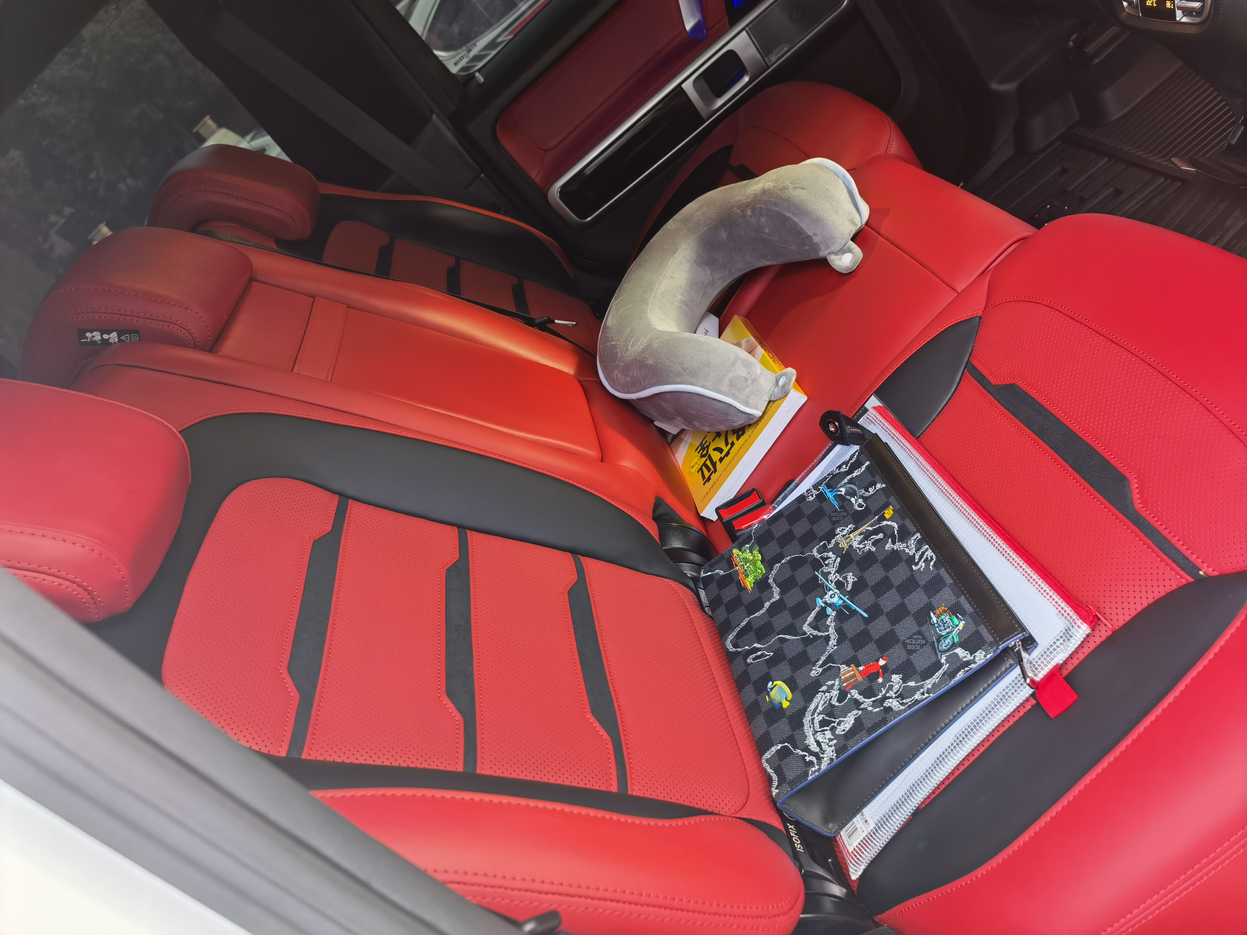 二手奔驰 奔驰G级AMG 白色/红色 2020款 AMG G 63