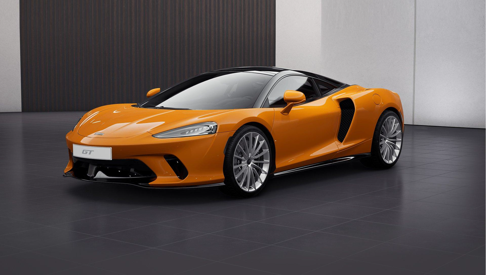 迈凯伦 迈凯伦GT 橙色/黑色 迈凯伦GT先锋版
