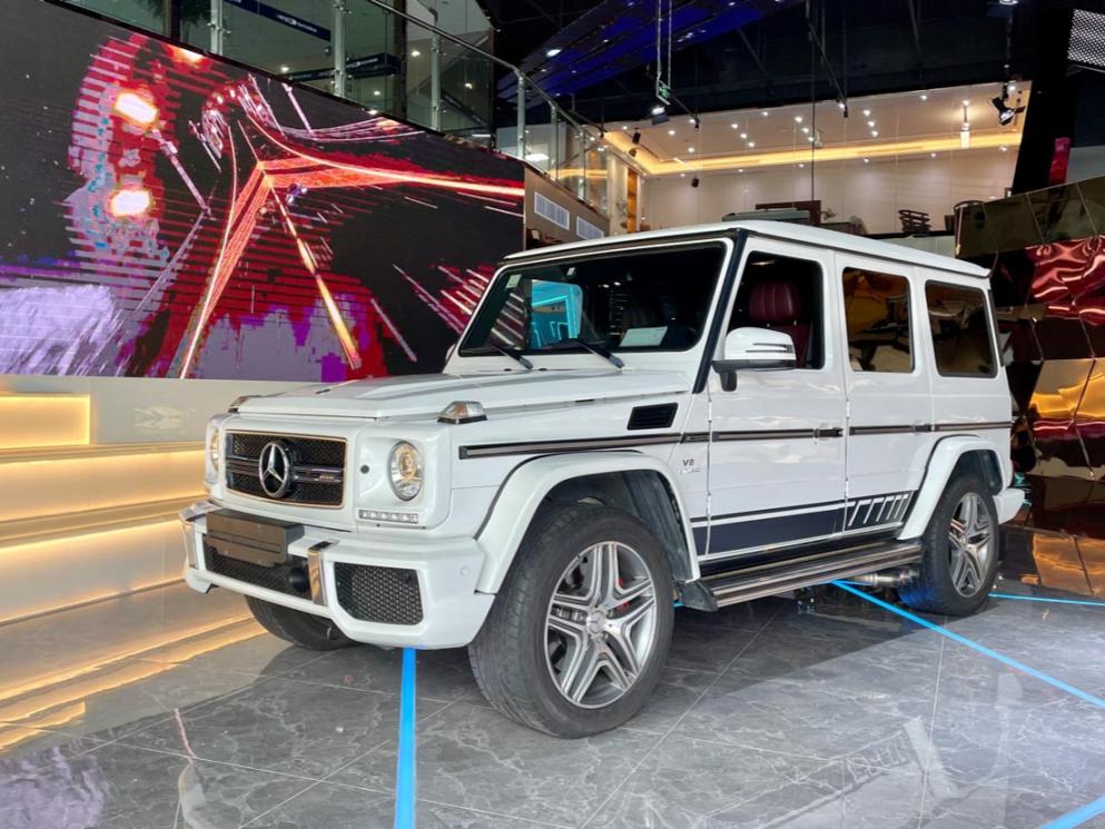 二手奔驰 奔驰G级AMG 白色/红色 2016款 AMG G 63