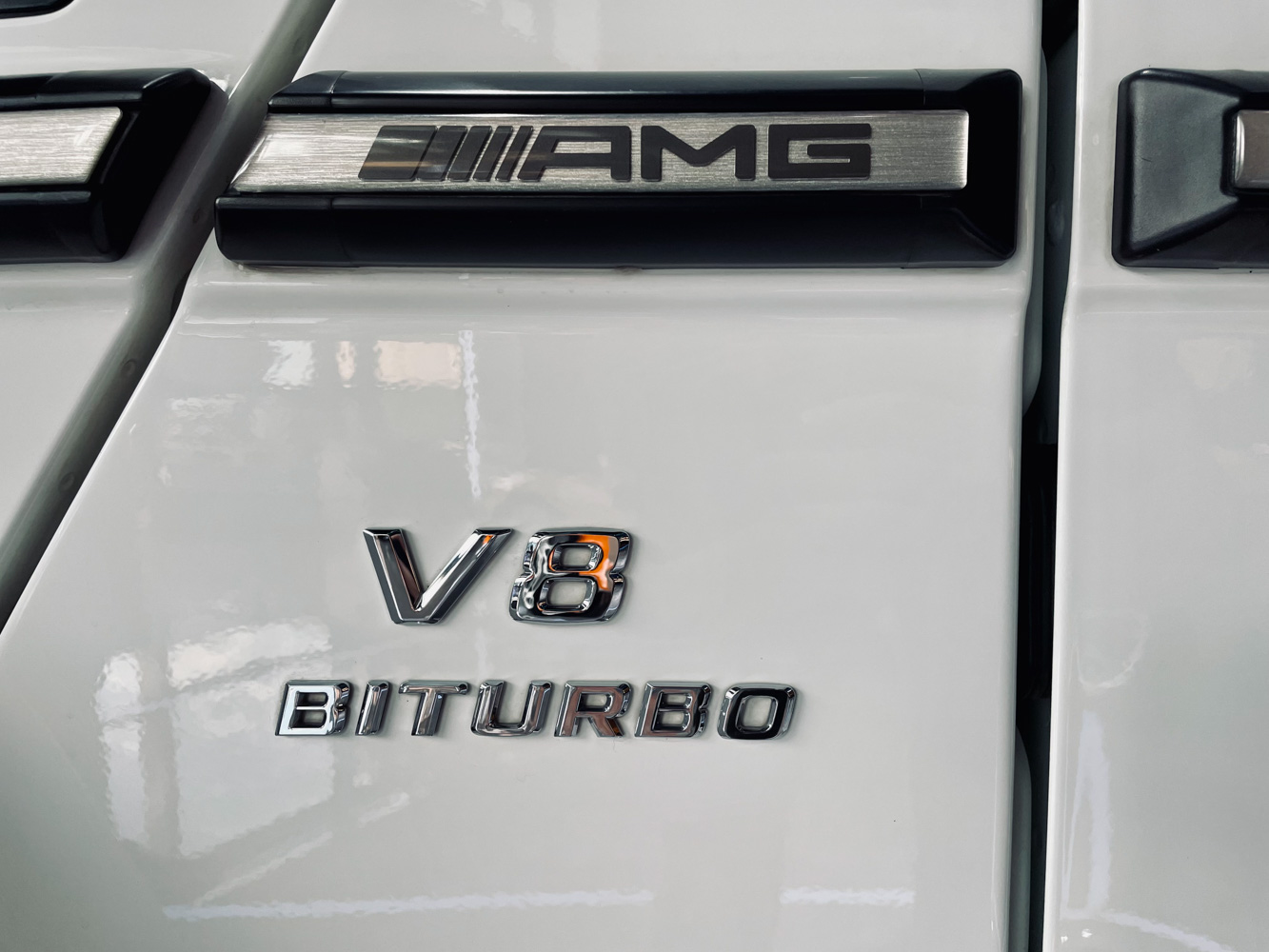 二手奔驰 奔驰G级AMG 白色/红色 2016款 AMG G 63