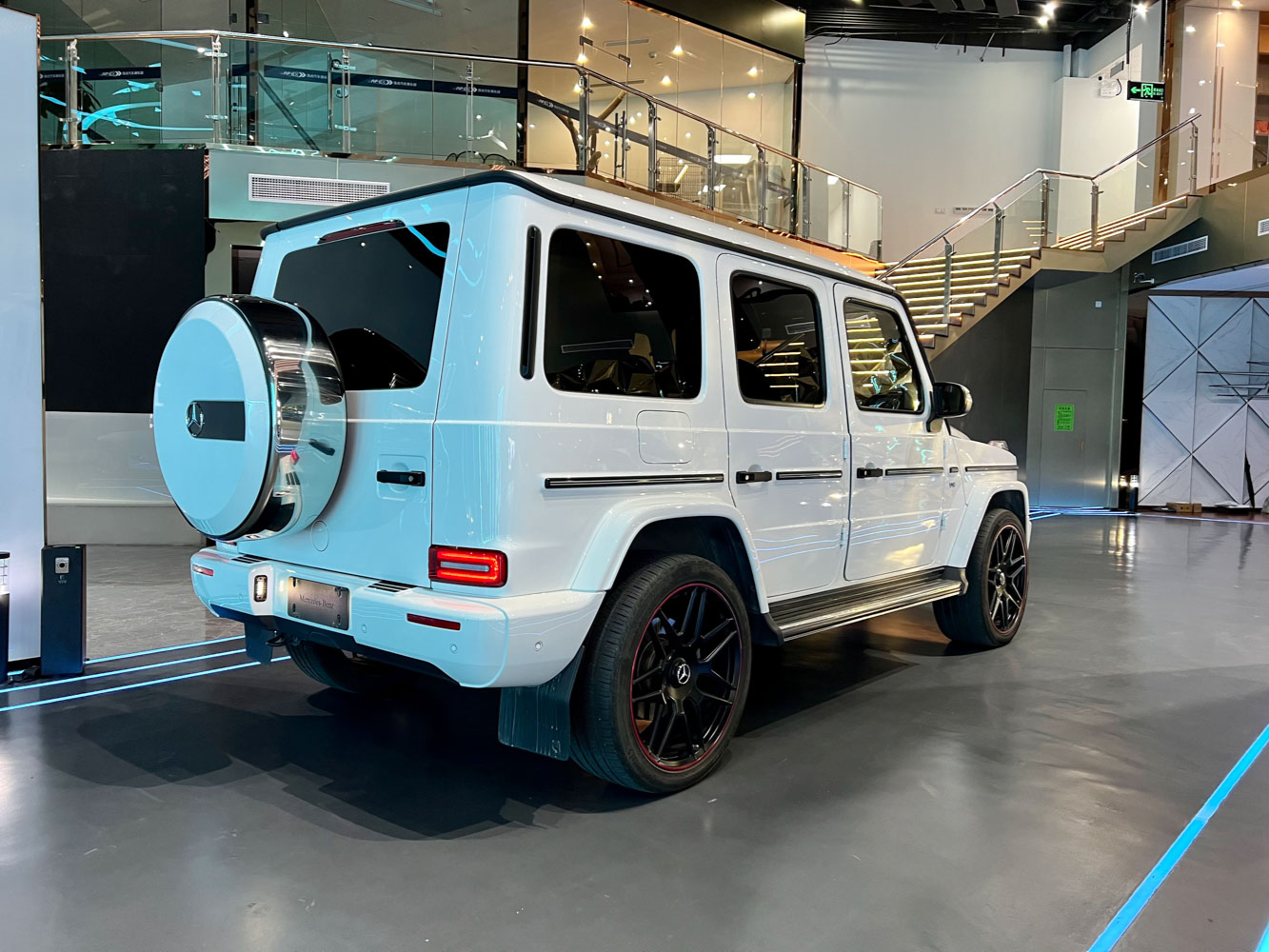二手奔驰 奔驰G级 白色/黑色 2019款 G 500