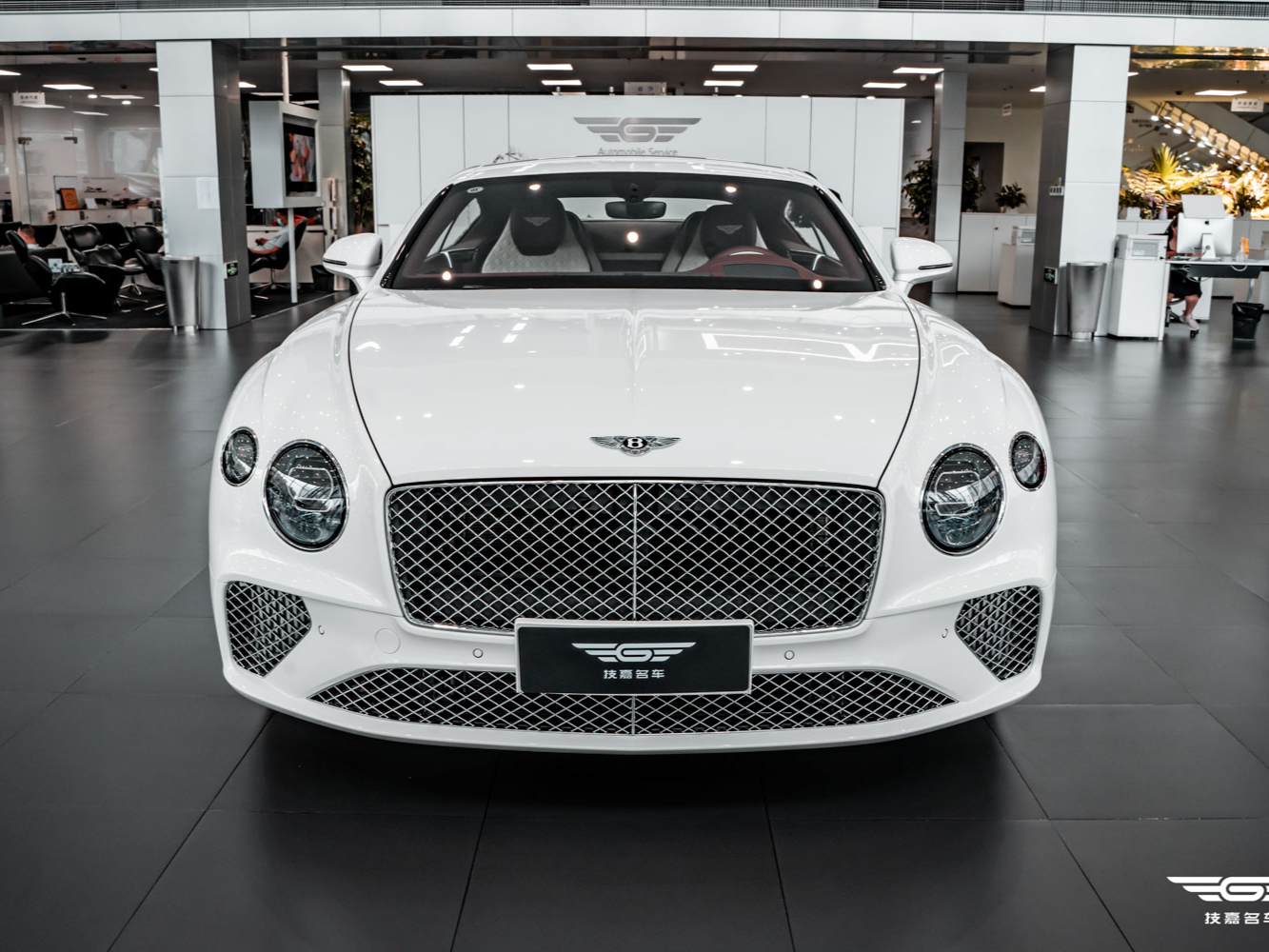 中规宾利 欧陆GT 白色/红色 2020款 4.0T GT V8