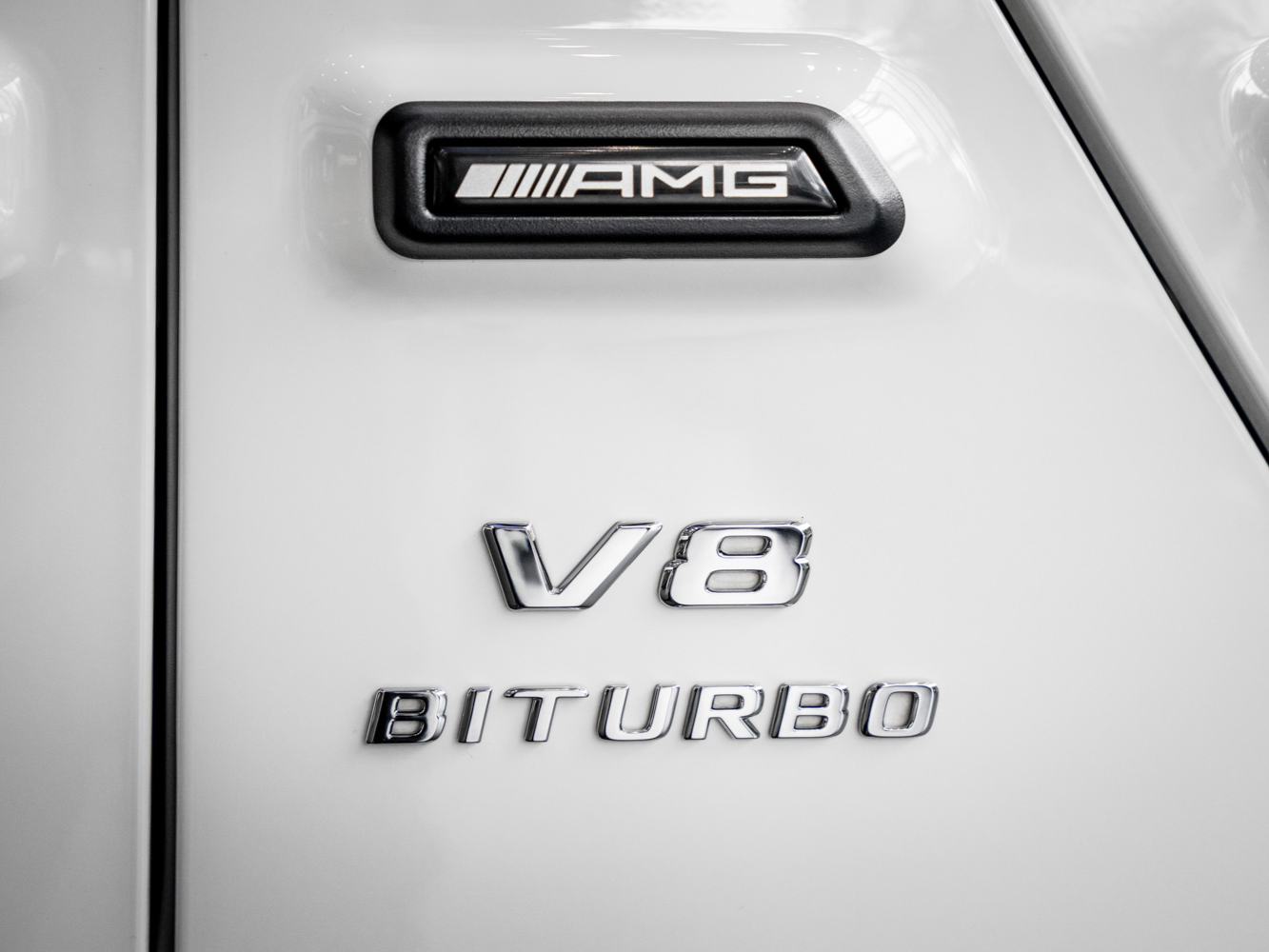 奔驰 奔驰G级AMG 白色/黑色 2021款 AMG G 63 美规版