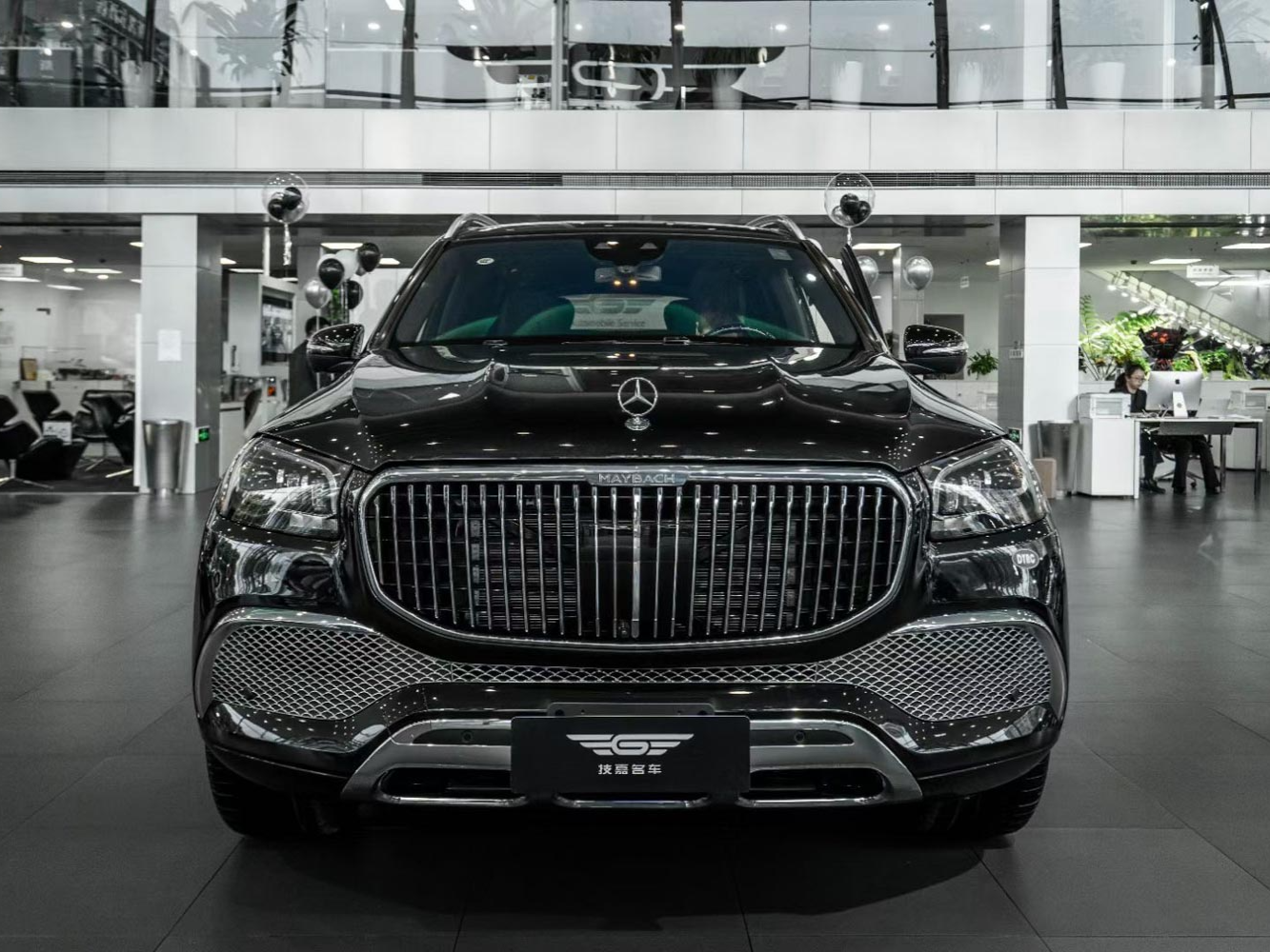 进口奔驰 迈巴赫GLS 黑色/黑色 21款 GLS600 美规版