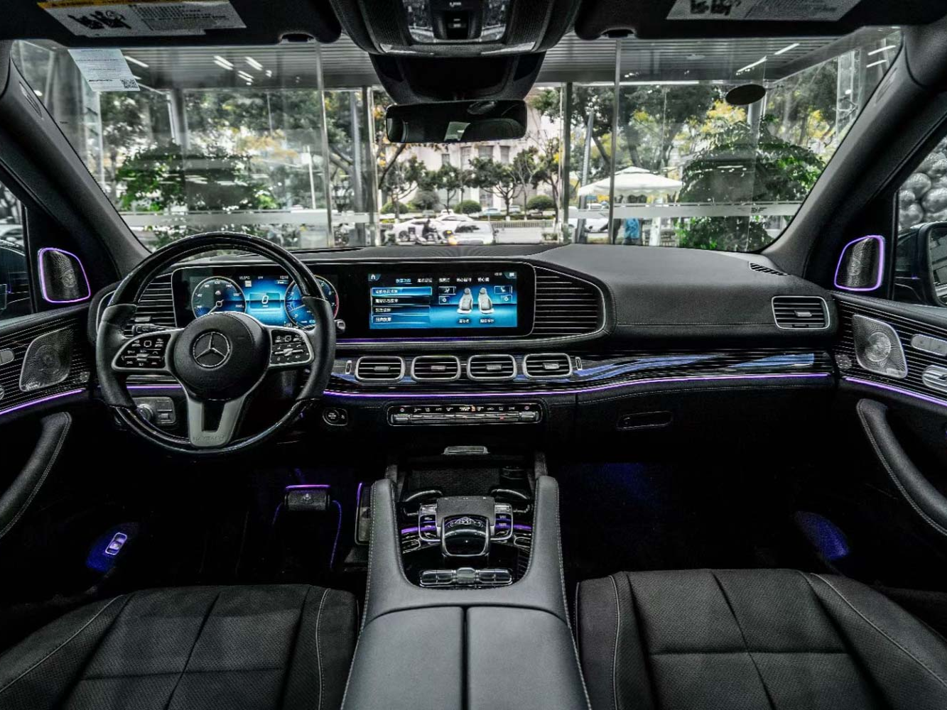 进口奔驰 迈巴赫GLS 黑色/黑色 21款 GLS600 美规版