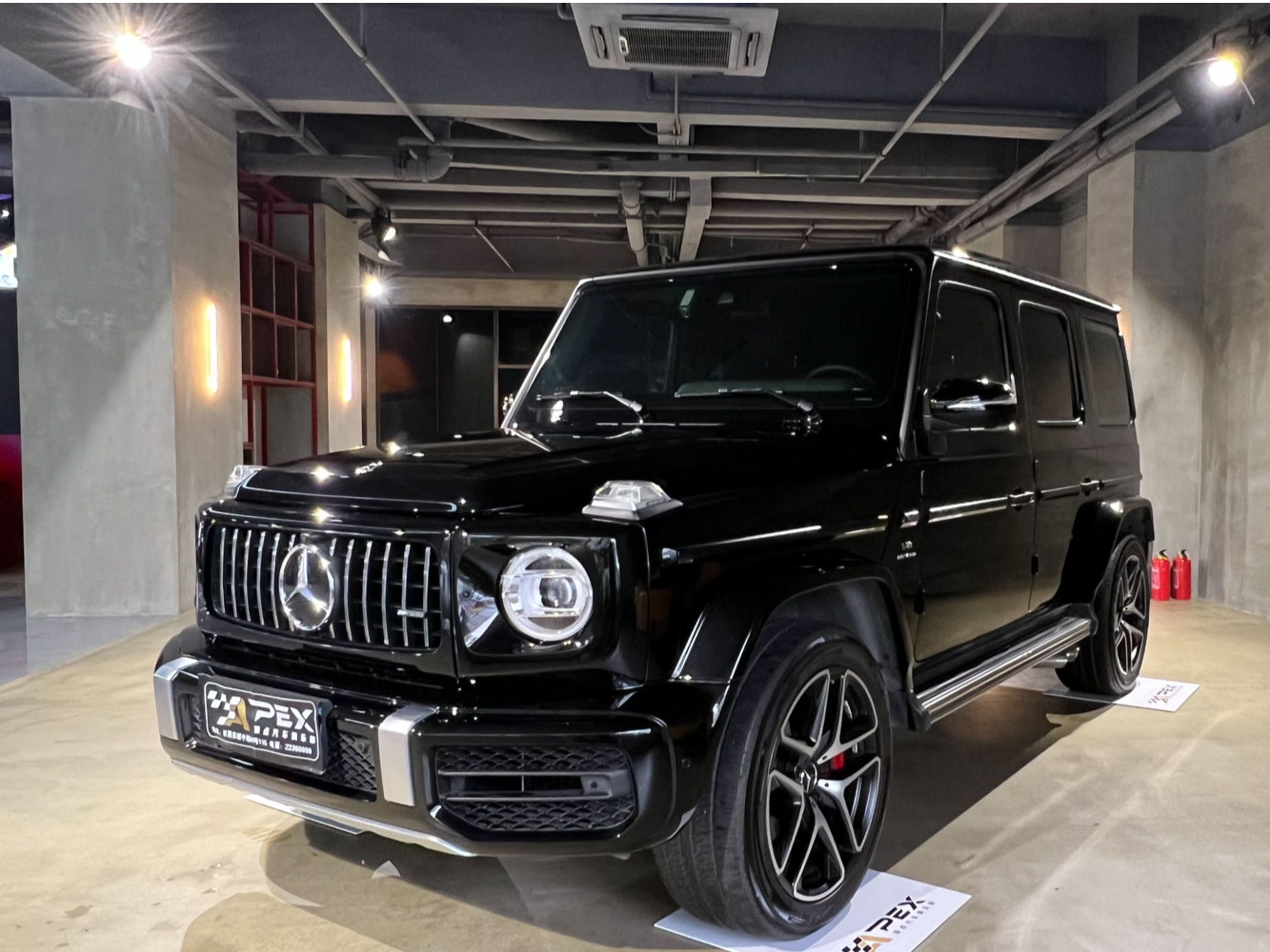 二手奔驰 奔驰G级AMG 黑色/红色 2019款 AMG G 63
