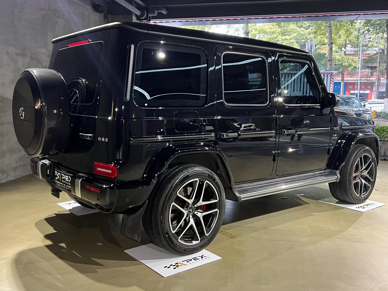 二手奔驰 奔驰G级AMG 黑色/红色 2019款 AMG G 63