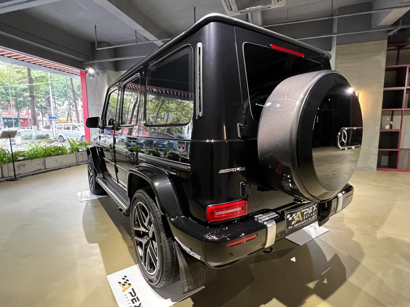 二手奔驰 奔驰G级AMG 黑色/红色 2019款 AMG G 63