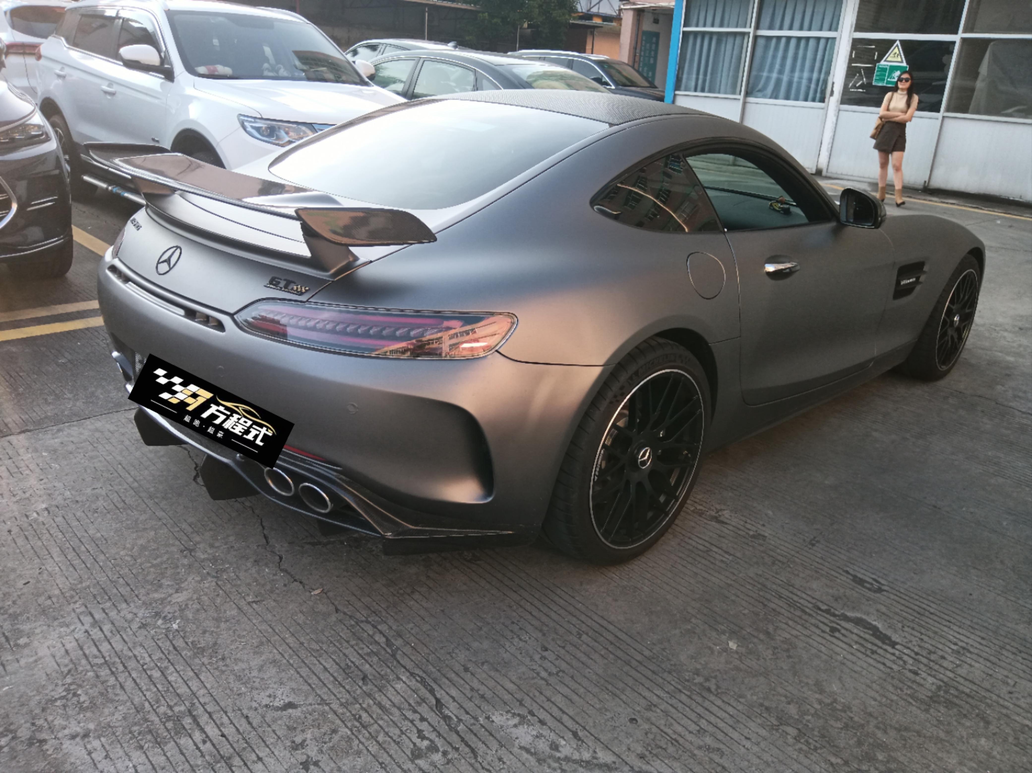 二手奔驰 AMG GT 灰色/红色 AMG GT 2019款 4.0T2019款 4.0T 中规版