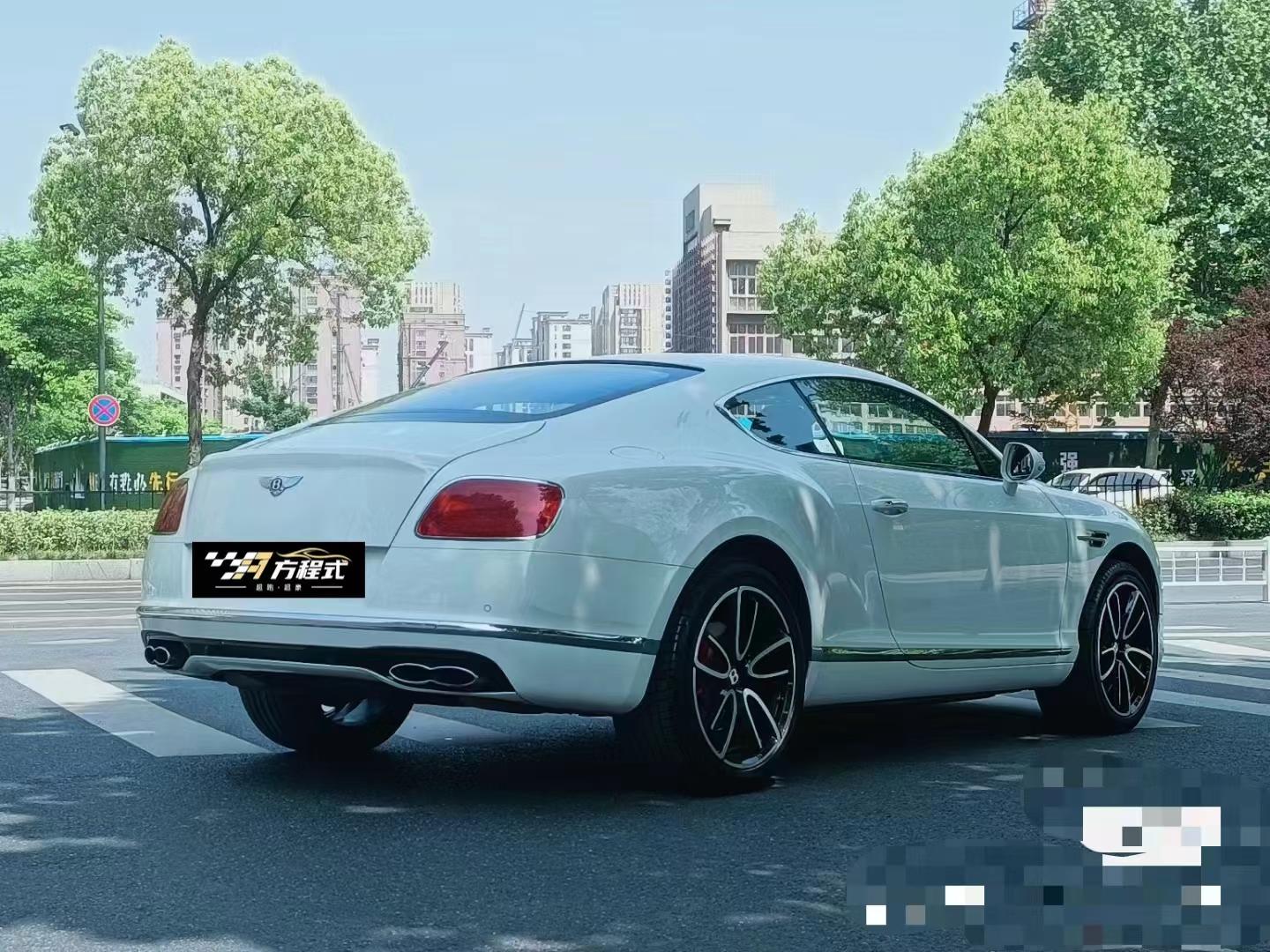 二手宾利 欧陆GT 白色/棕色 2017款 4.0T GT V8 S 标准版