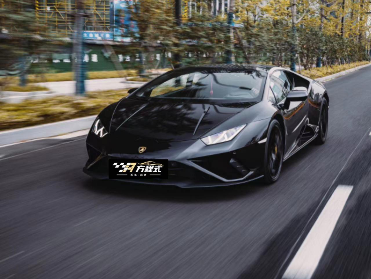 二手兰博基尼 Huracán 黑色/黑色 2020款 Huracán EVO RWD