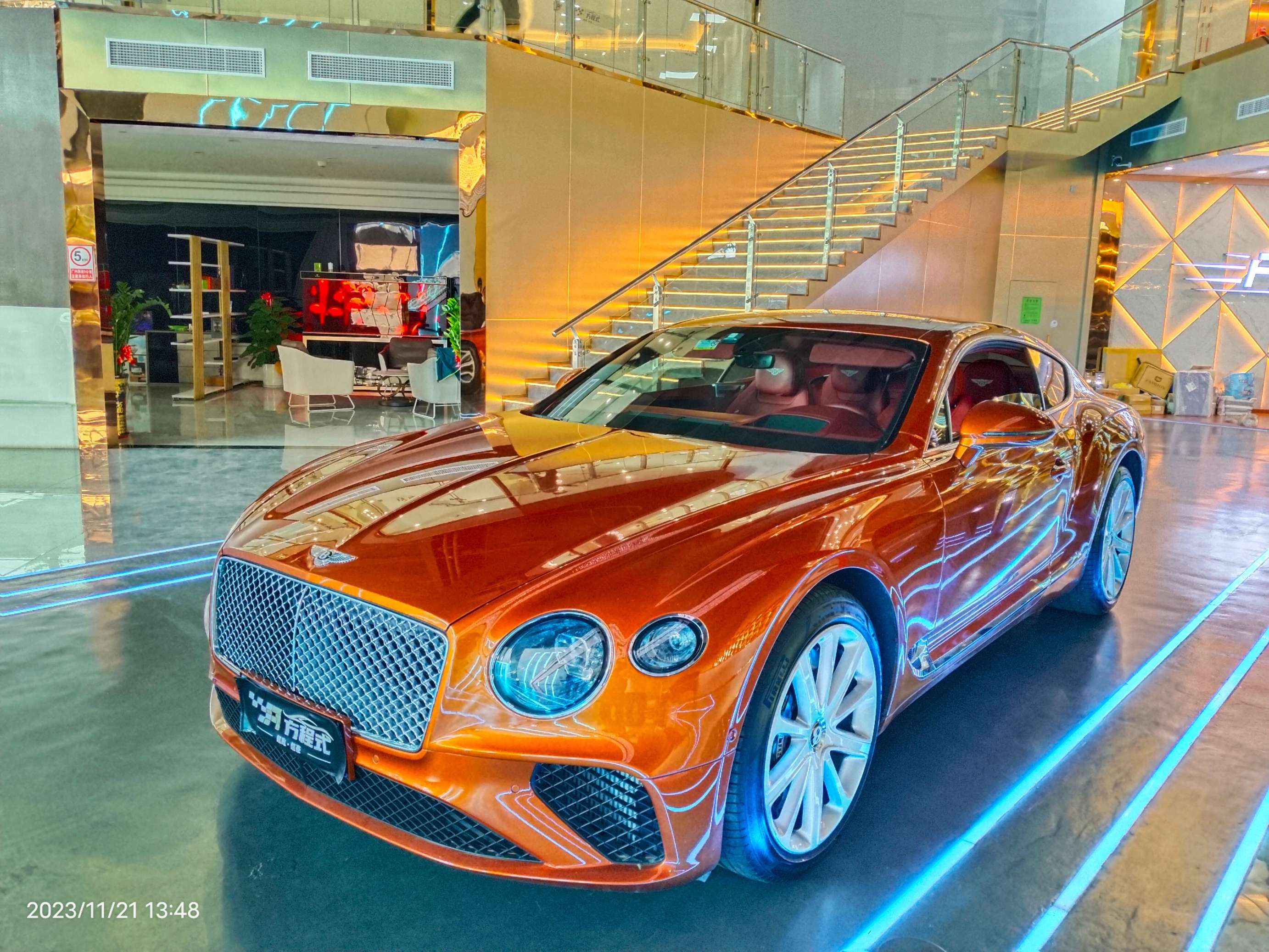 二手宾利 欧陆GT 火焰橘/红色 2018款 6.0T GT W12