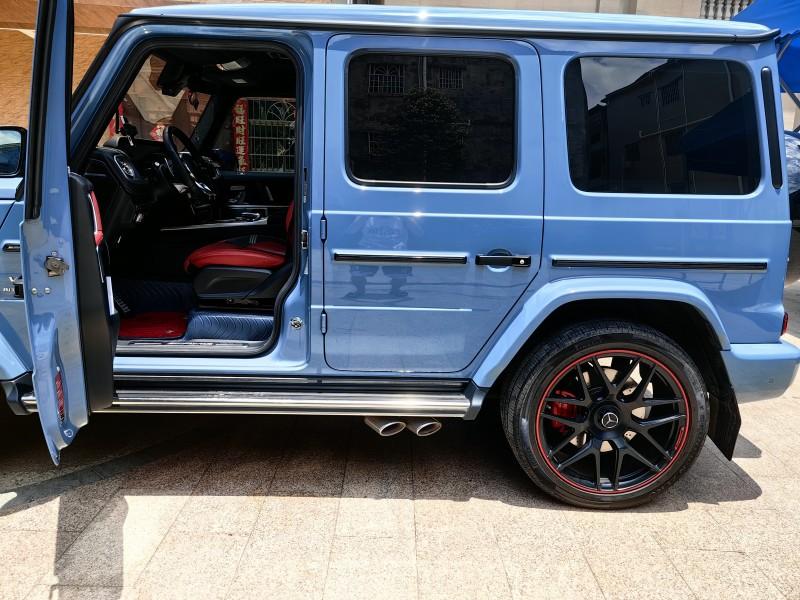 二手奔驰 G级AMG 瓷器蓝/黑红 2021款 AMG G63