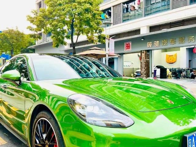 二手保时捷 Panamera 绿色/红色 2019款 Panamera 2.9T
