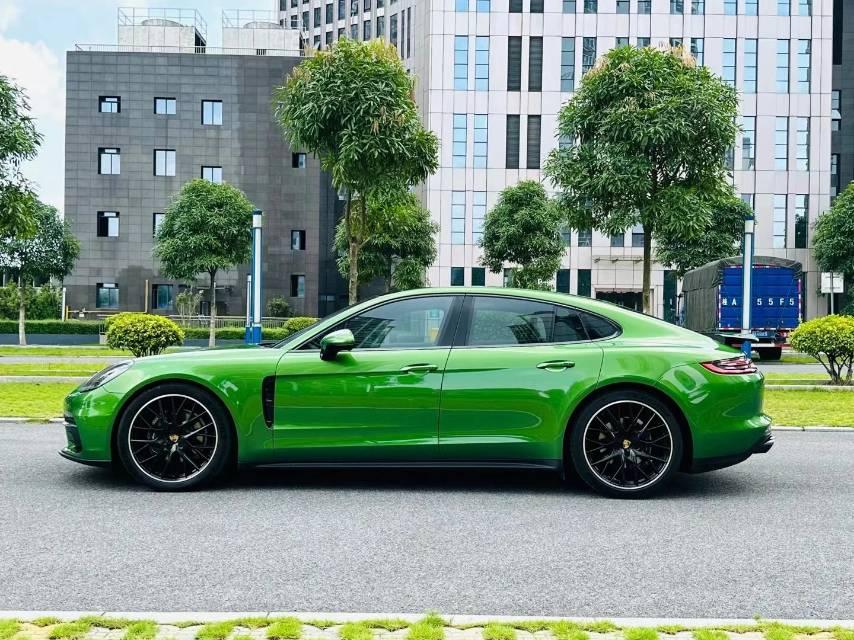二手保时捷 Panamera 绿色/红色 2019款 Panamera 2.9T