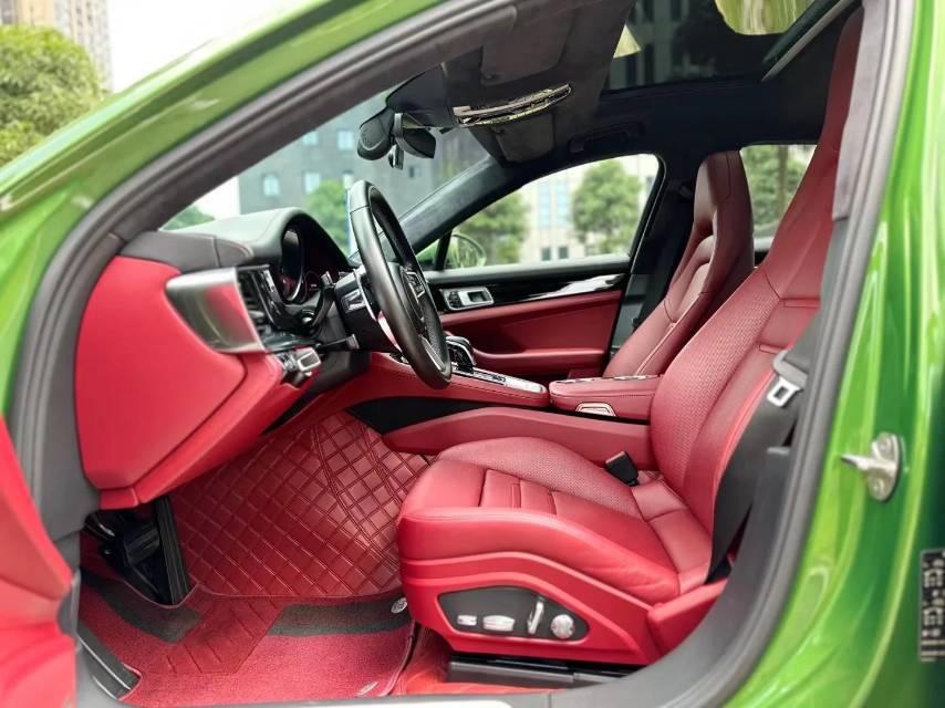 二手保时捷 Panamera 绿色/红色 2019款 Panamera 2.9T