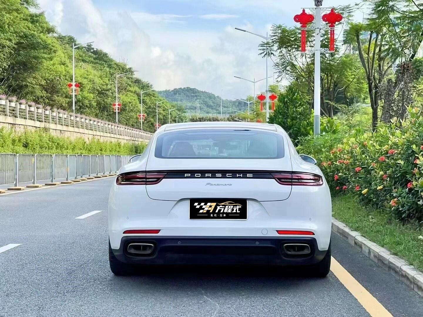 二手保时捷 Panamera 白色/红色 2022款 2.9T