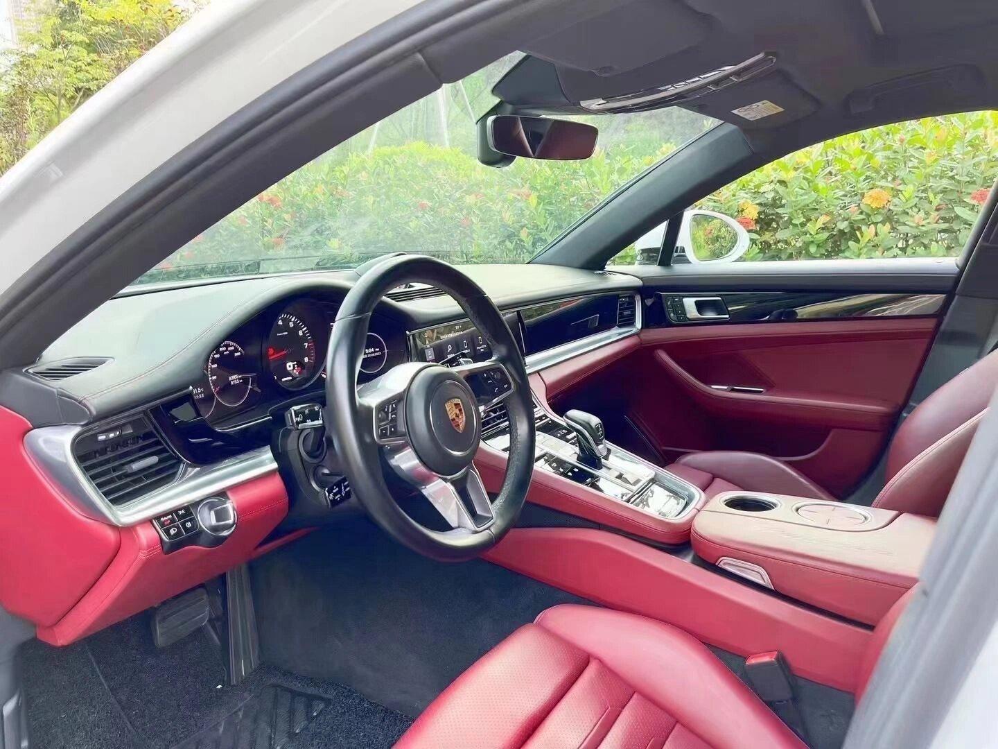 二手保时捷 Panamera 白色/红色 2022款 2.9T