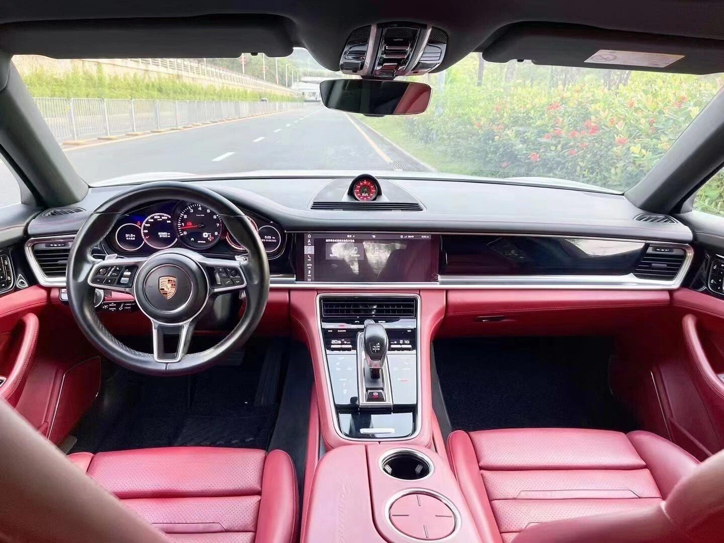 二手保时捷 Panamera 白色/红色 2022款 2.9T