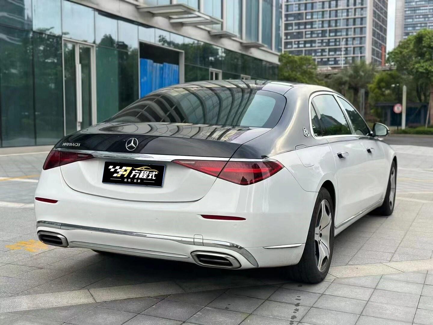 二手奔驰 迈巴赫S级 白色/白色 2022款 S480 四座智臻特别版