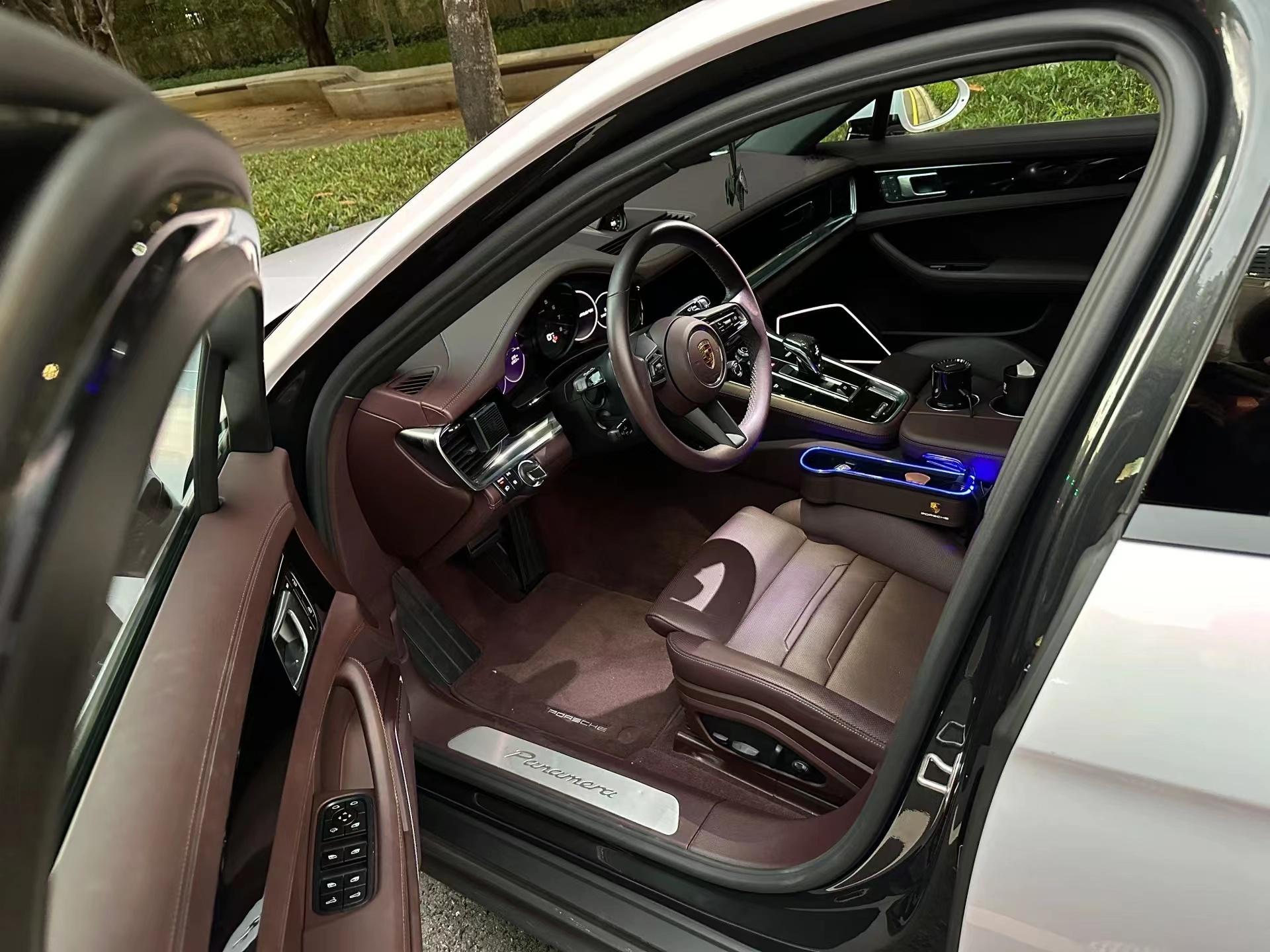 二手保时捷 Panamera 灰色/玛莎拉红 2023款 2.9T
