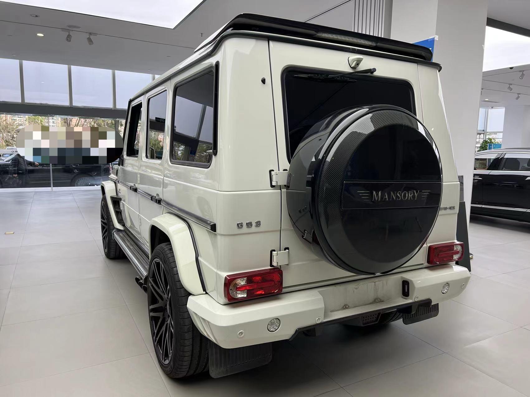 二手奔驰 G级AMG 白色/黑色 2013款 AMG G 63