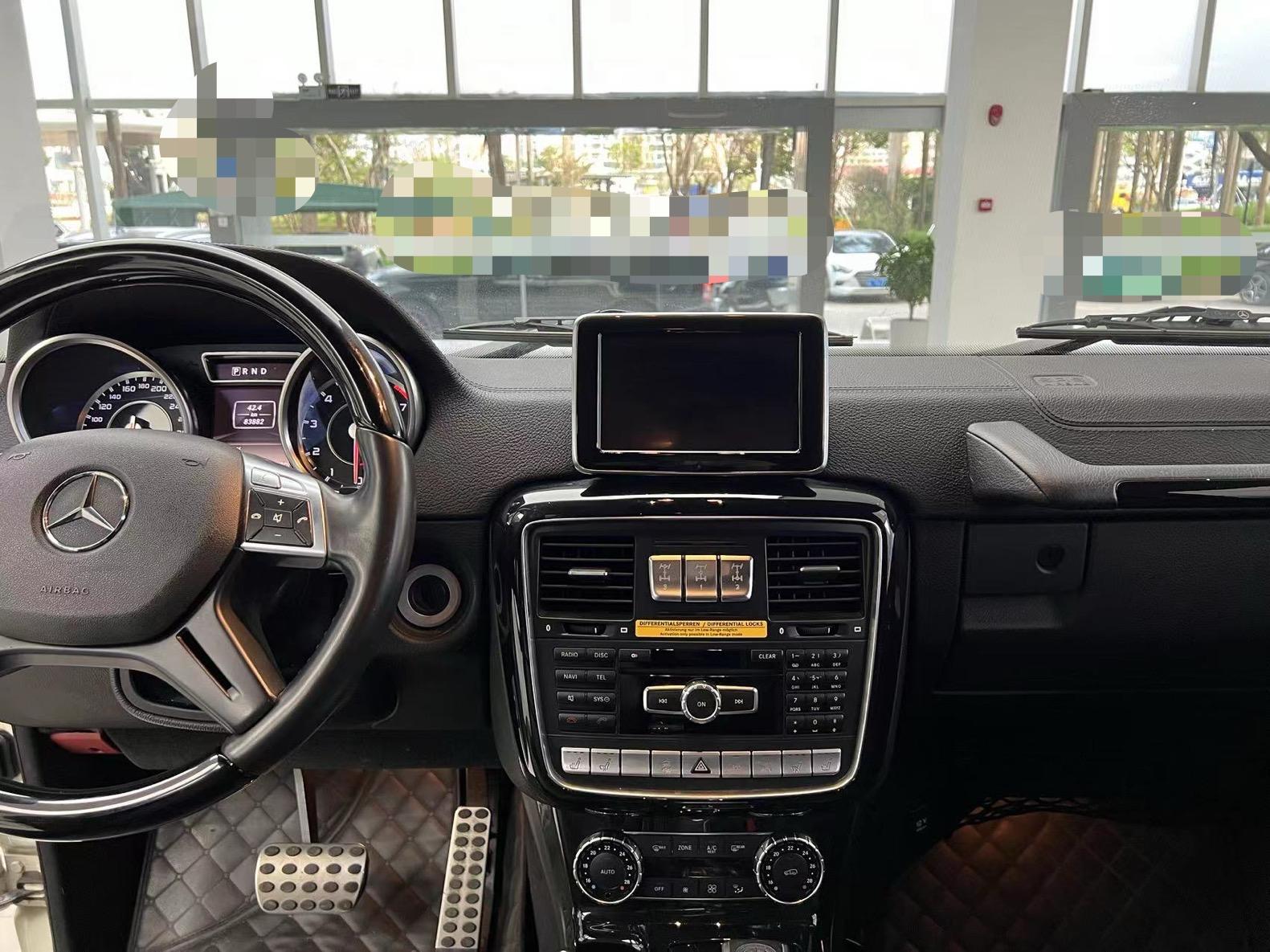 二手奔驰 G级AMG 白色/黑色 2013款 AMG G 63