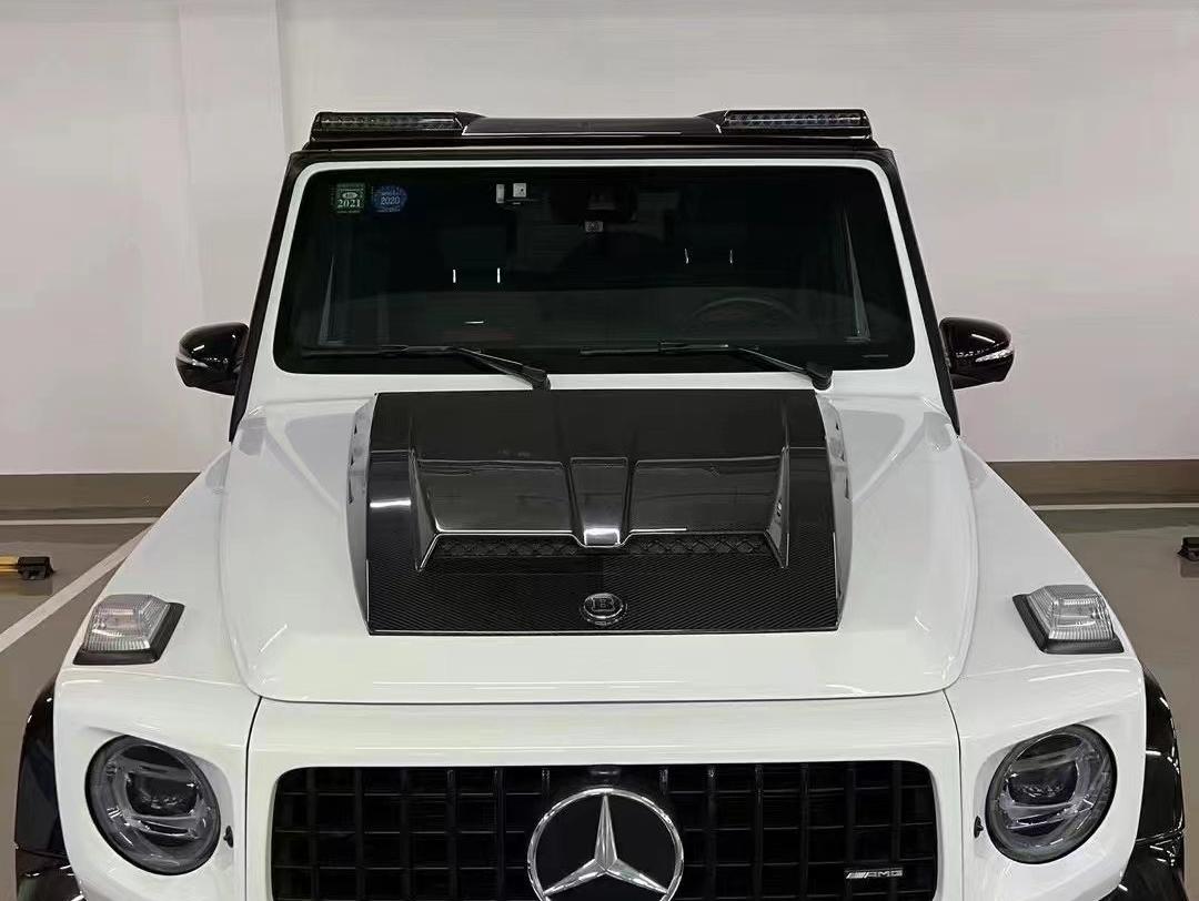 二手奔驰 G级AMG 鸽子灰/黑红双拼 2019款 改款 AMG G 63