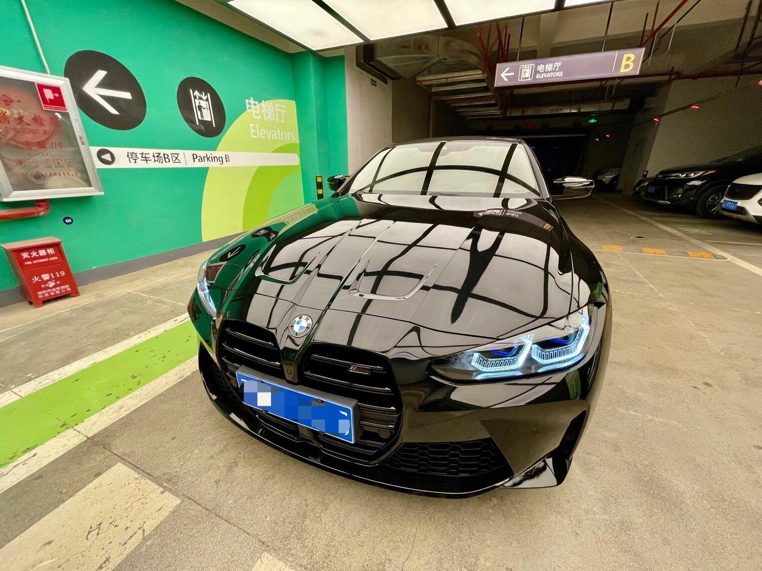 二手宝马 M系 黑色/黑色 2021款 M4双门轿跑车 M xDrive 雷霆版