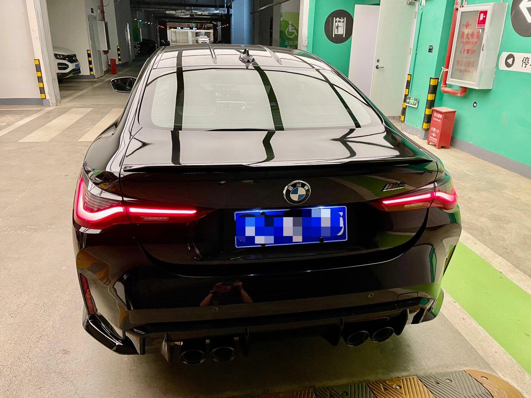 二手宝马 M系 黑色/黑色 2021款 M4双门轿跑车 M xDrive 雷霆版