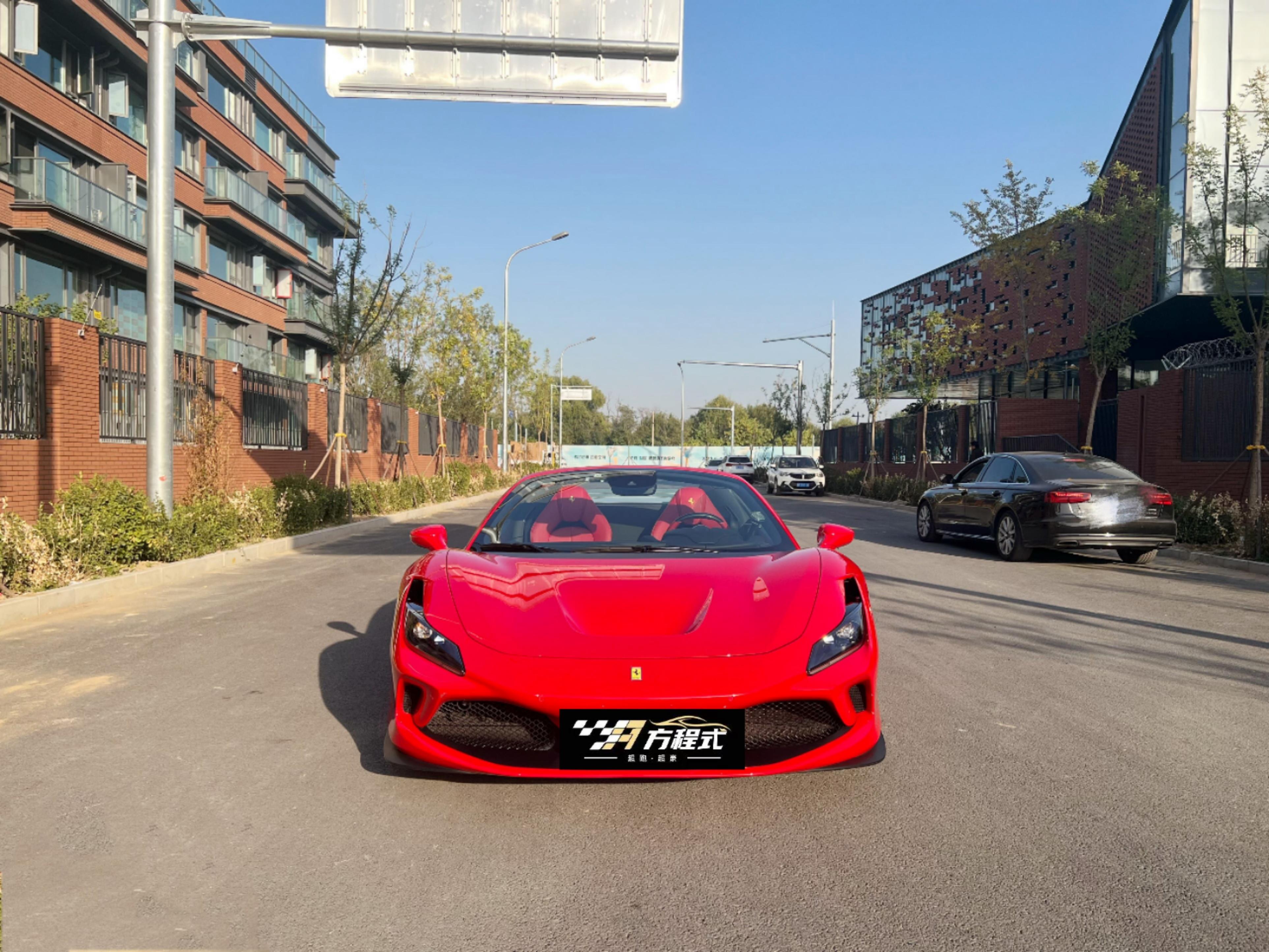 二手法拉利 F8 红色/红色 2020款 Spider 3.9T V8
