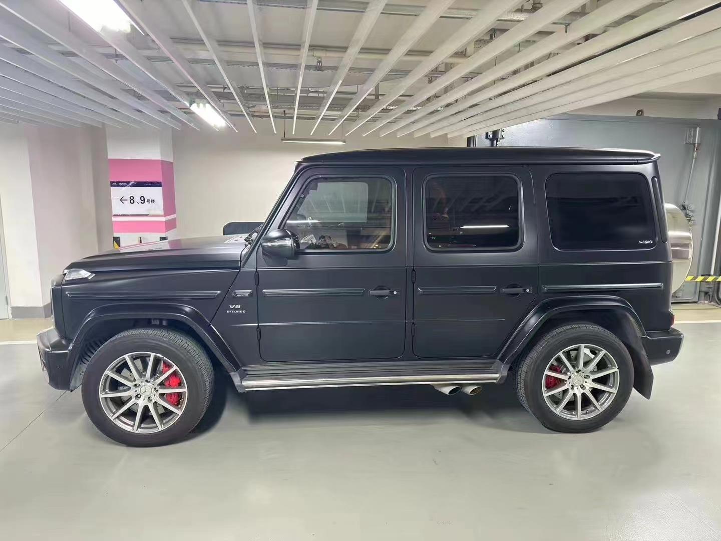 二手奔驰 G级AMG 黑色/棕色 2019款 改款 AMG G 63