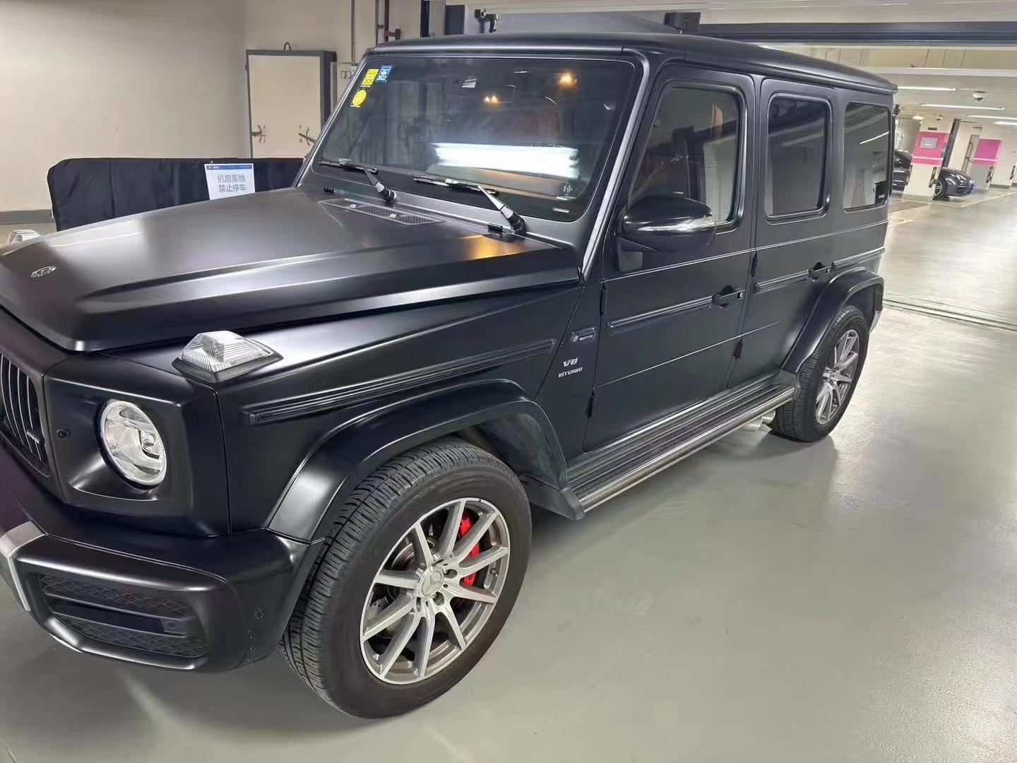 二手奔驰 G级AMG 黑色/棕色 2019款 改款 AMG G 63