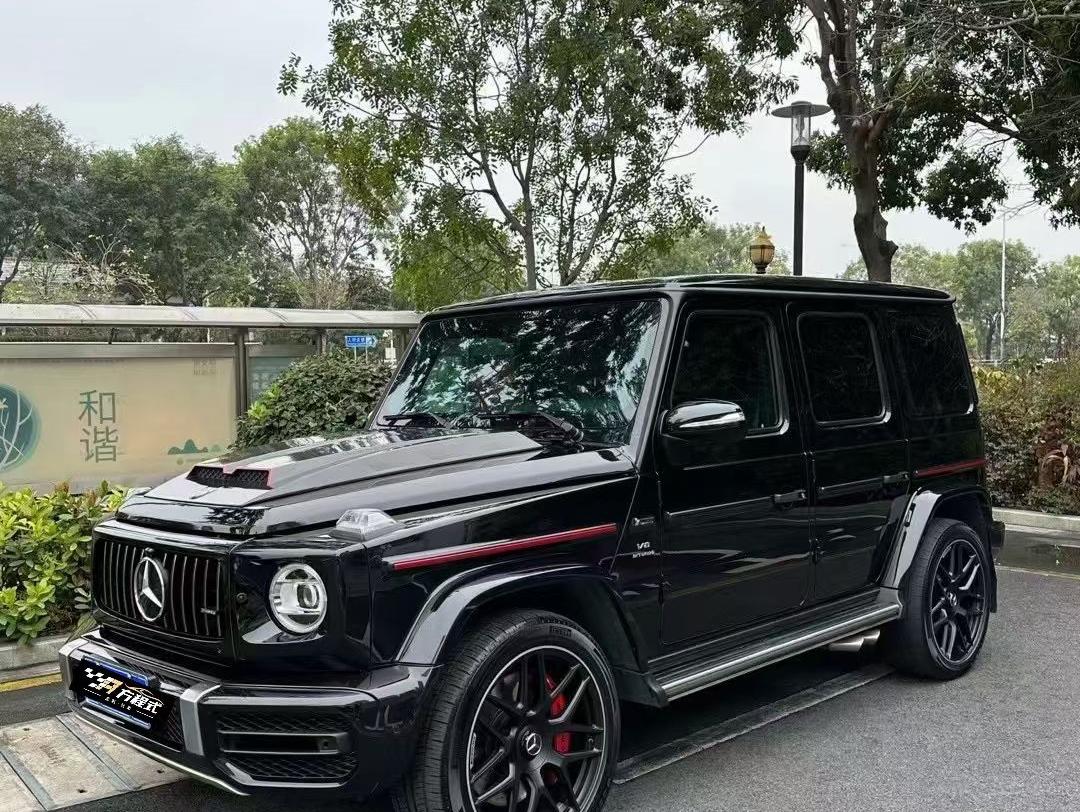 二手奔驰 G级AMG 黑色/黑红双拼 2019款 改款 AMG G 63